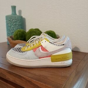 Nike AF1 Shadow Patchwork Size 10 Women's
